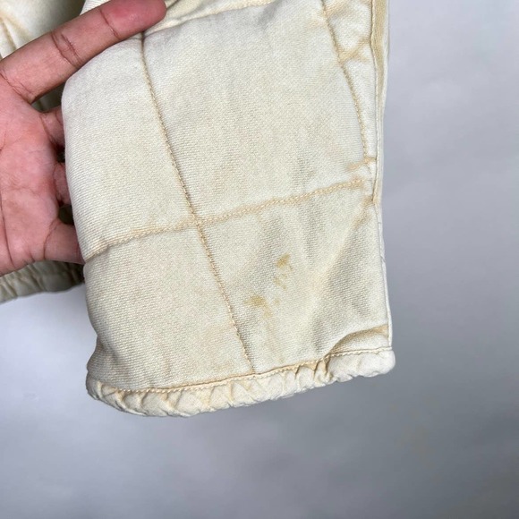 Free People dolman quilted jacket in vanilla cream size XS - Picture 13 of 16